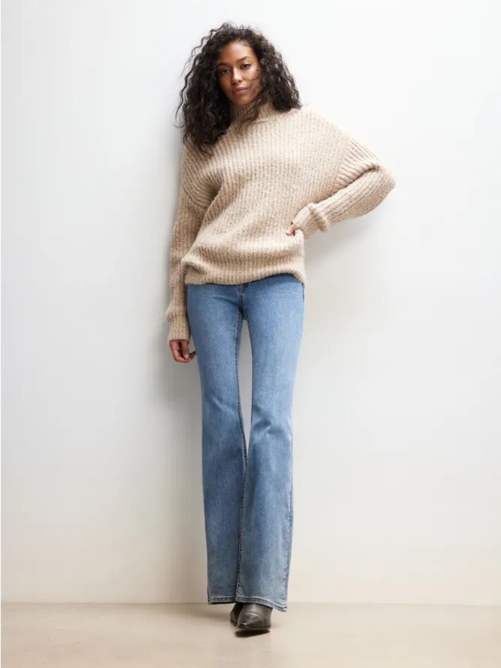 Dynamite Light Blue Flared Jeans